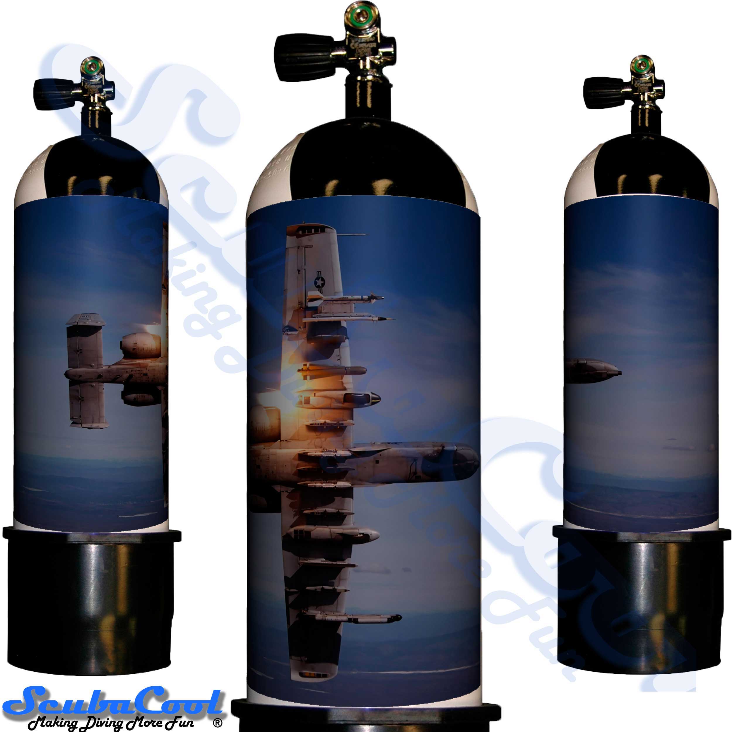 2203 Scubacool Scuba Dive Gas Cylinder Tank Cover NOT neoprene ScubaCool