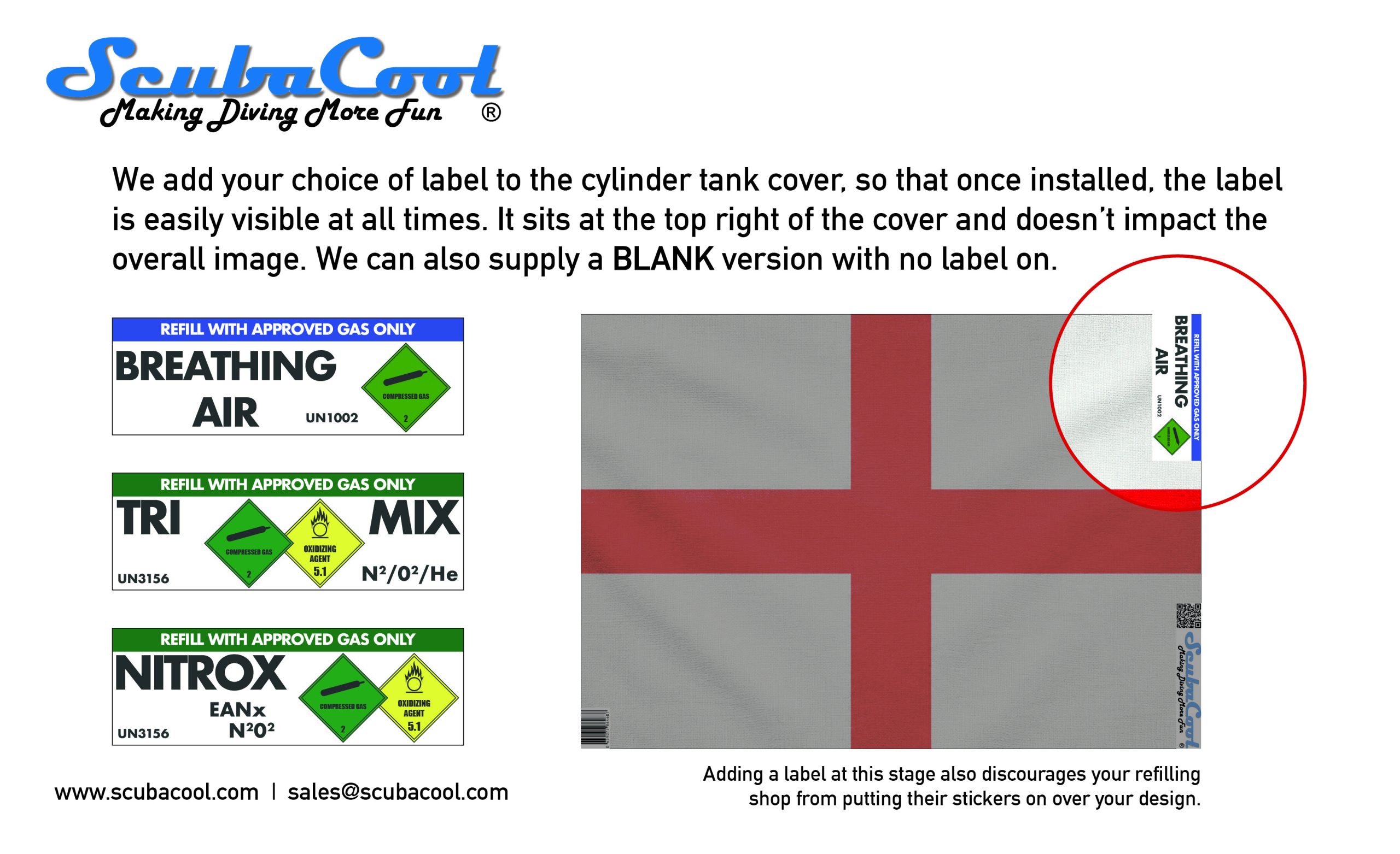 Tank Label comparisons 3501