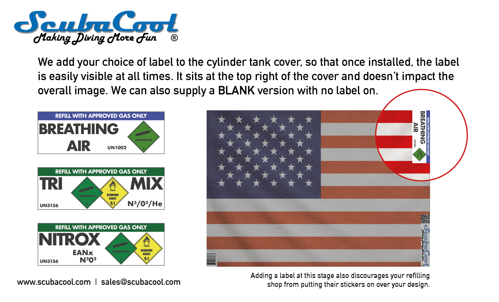 Tank Label comparisons 3503